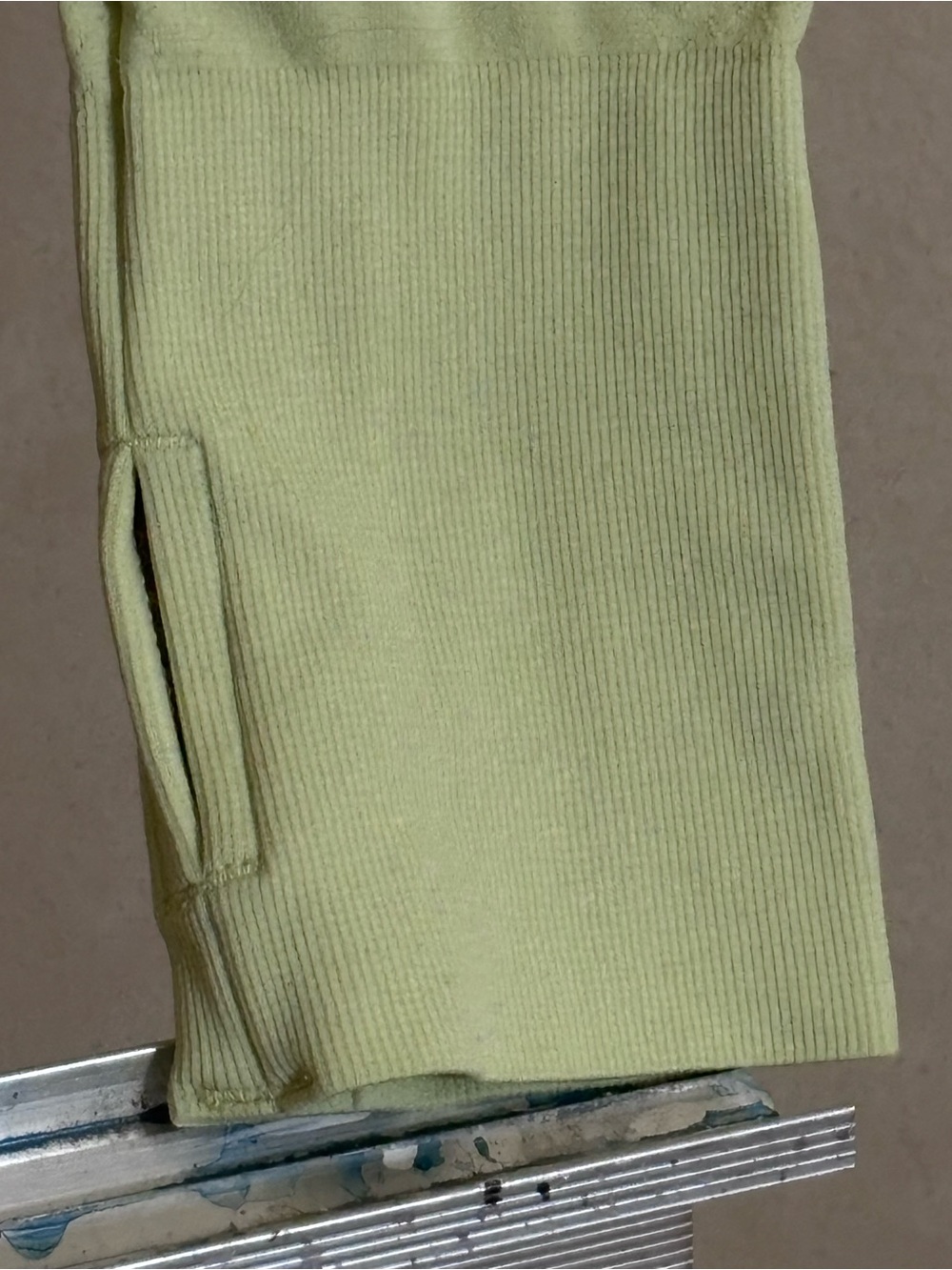 CALIA by Carrie Underwood Seamless Long Sleeve Athletic Top Chartreuse Green Sm - Picture 2 of 10